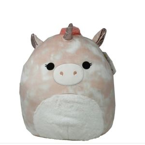 Squishmallow Kellytoy Plush 16" Liel The Pig Unicorn Stuffed Animal Plush